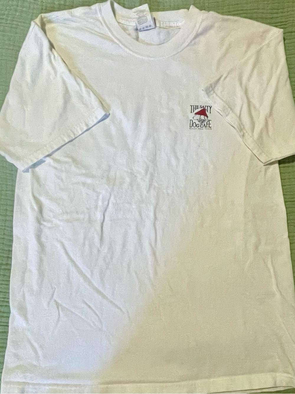 Vintage 90s/00s The Salty Dog Cafe T-Shirt - White Hanes Beefy-T